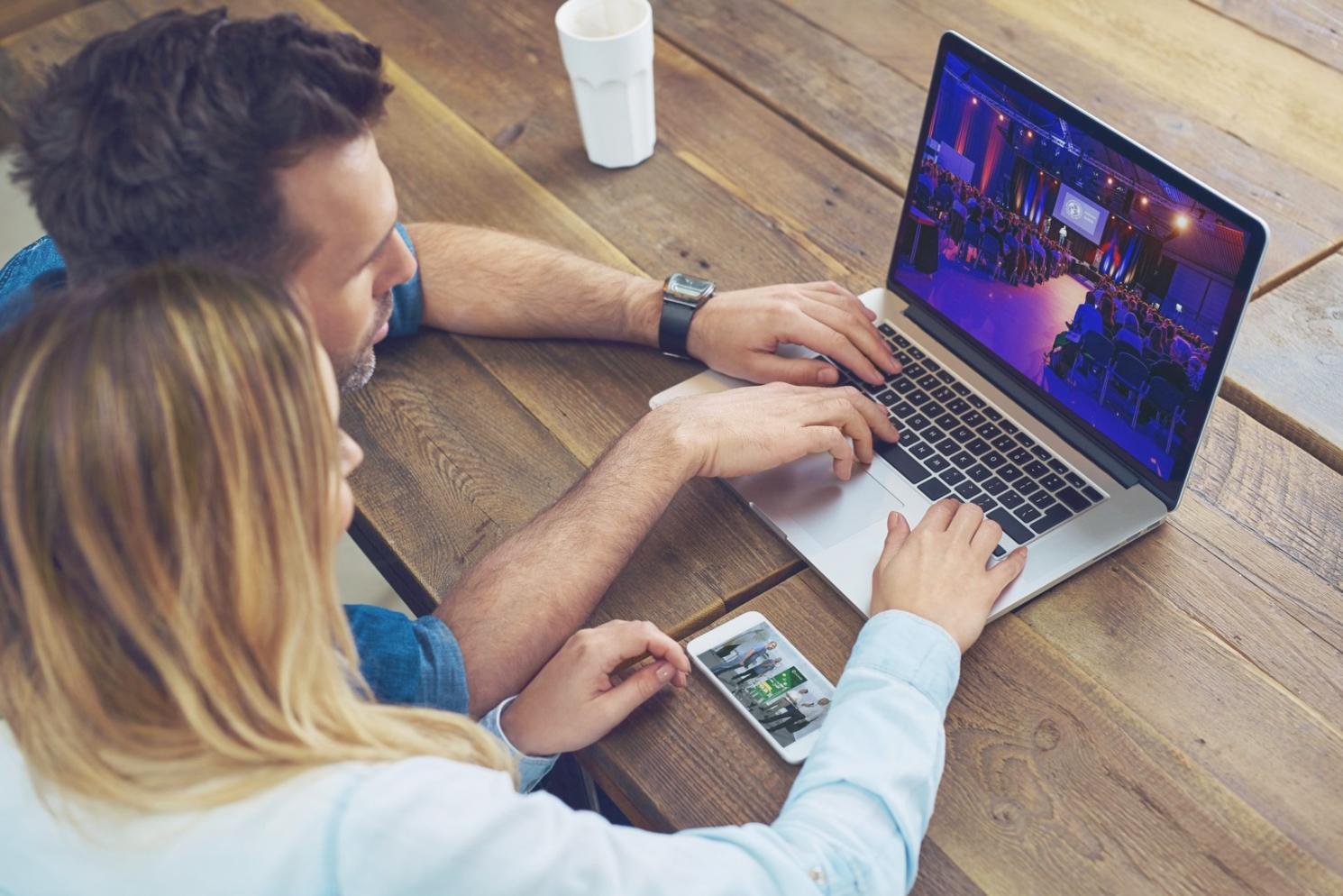 Session de webinaire sur l'investissement